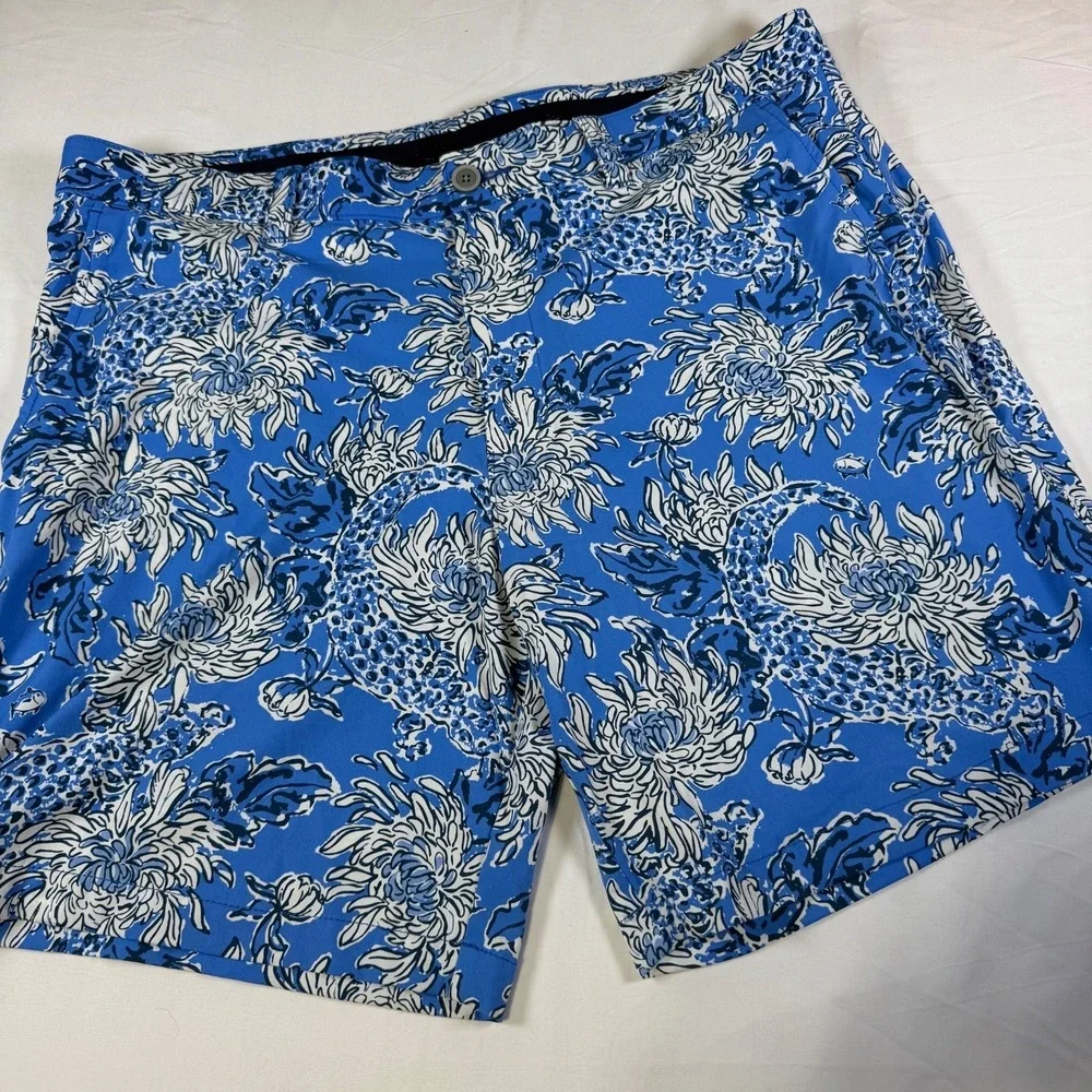 Lilly Pulitzer Southern Tide Brrr Shorts Men's Size 38 X8 Golf Msrp $110